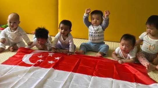 Singapore National Day Celebration at Camelot Infant